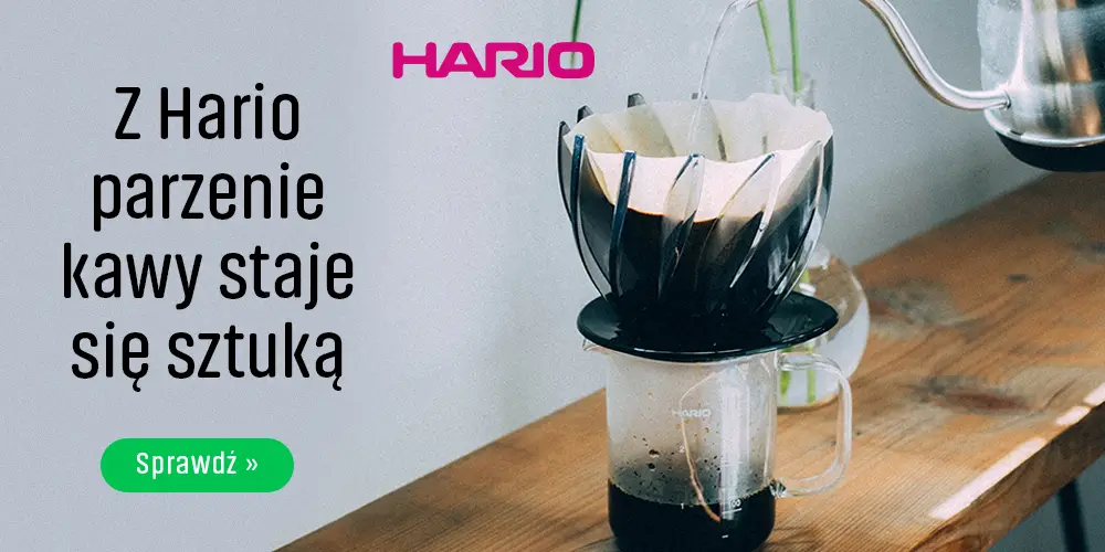 Hario drip i serwer parzenie kawy