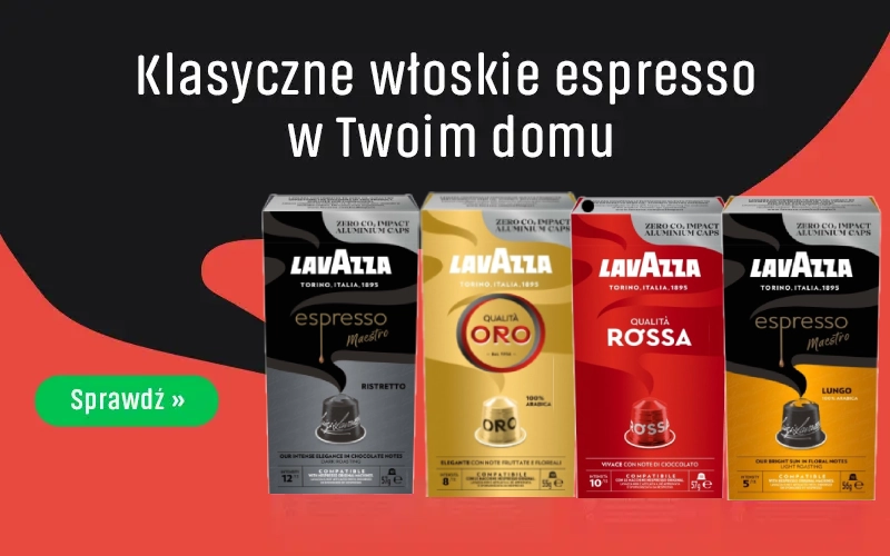 Lavazza Klasyczne włoskie espresso w twoim domu