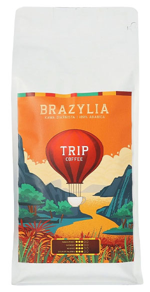KAWA ZIARNISTA TRIP COFFEE BRAZYLIA 1KG