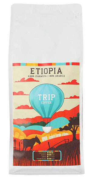 KAWA ZIARNISTA TRIP COFFEE ETIOPIA 1KG
