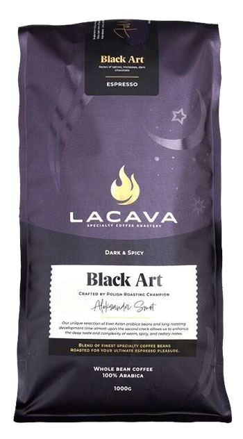 Kawa ziarnista LaCava Black Art Espresso Blend1kg