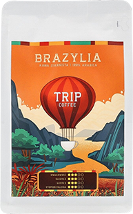 KAWA ZIARNISTA TRIP COFFEE BRAZYLIA 250G