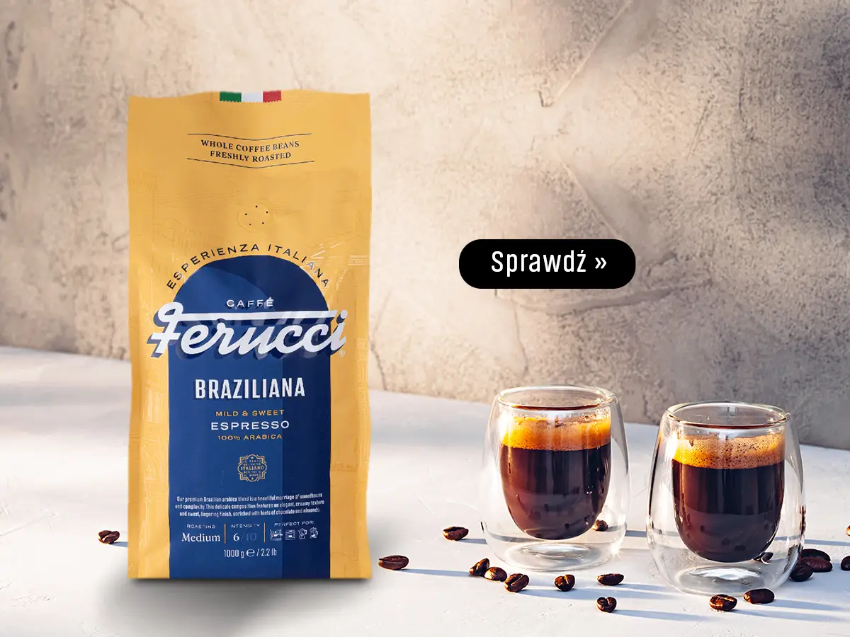 Kawa ziarnista Ferucci Braziliana 1kg