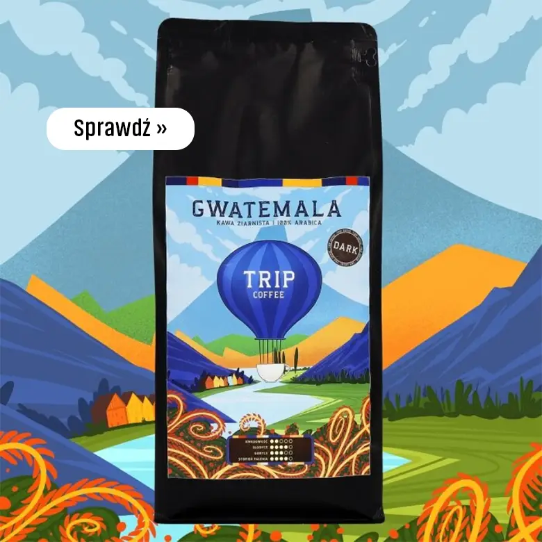 Kawa ziarnista Trip Coffee Gwatemala DARK 1kg