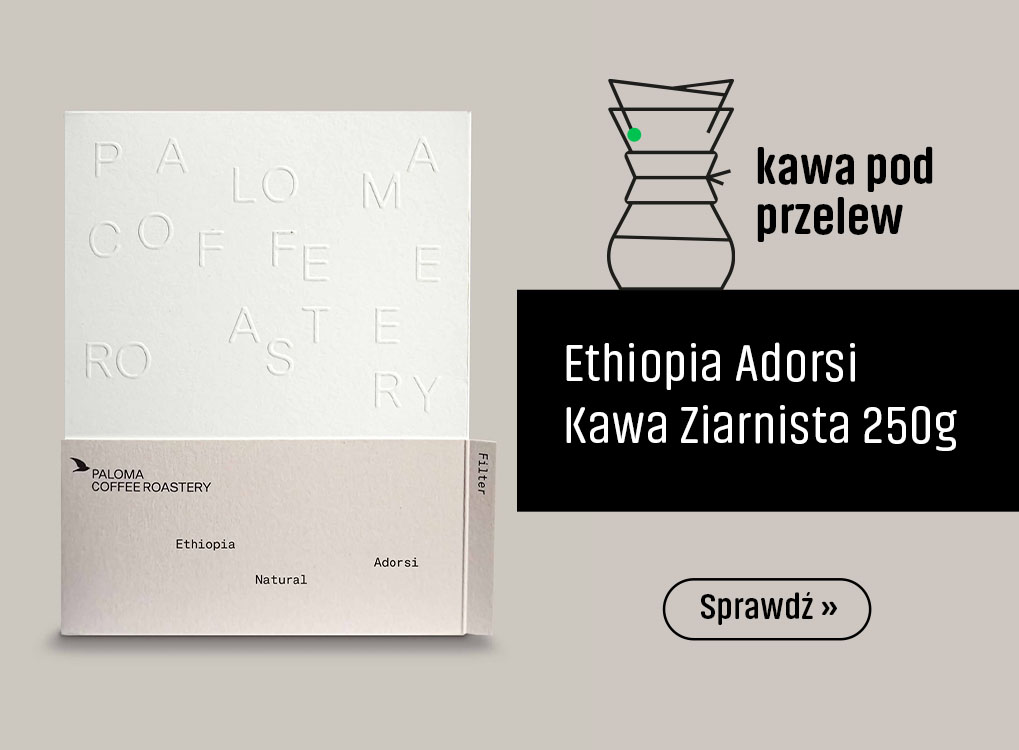 Kawa ziarnista Paloma Ethiopia Adorsi 250g