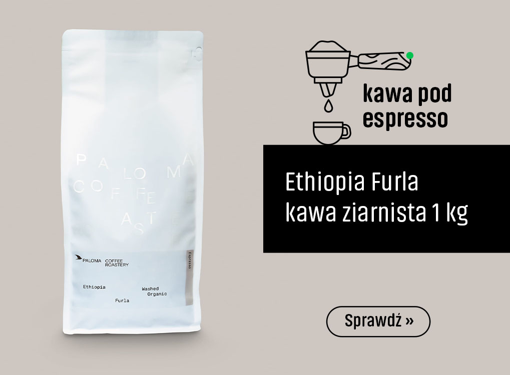 Kawa ziarnista Paloma Etiopia Furla Espresso 1kg