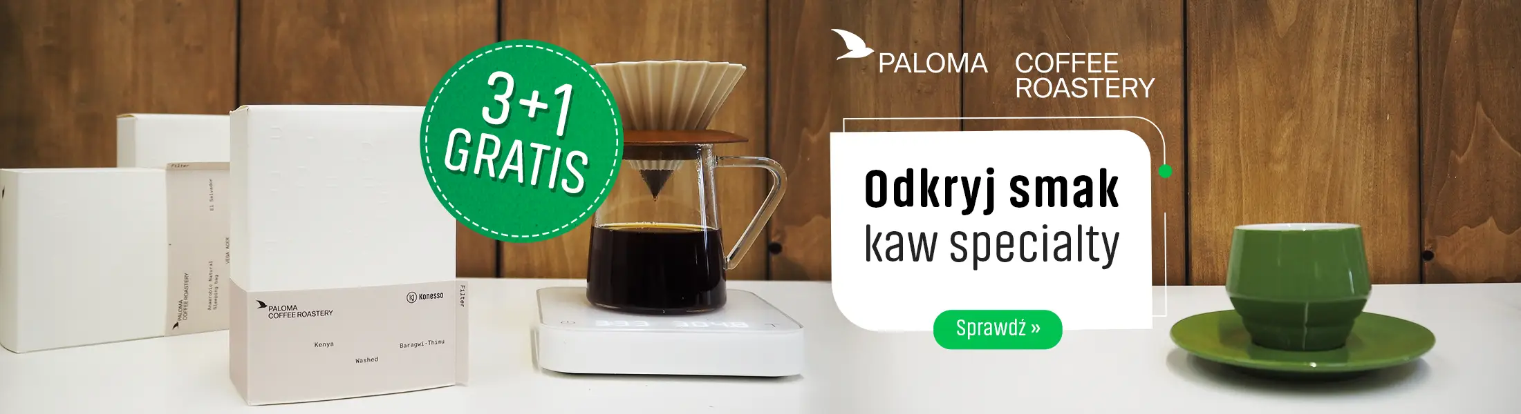 Odkryj smak kaw specialty - Paloma Coffee Roastery