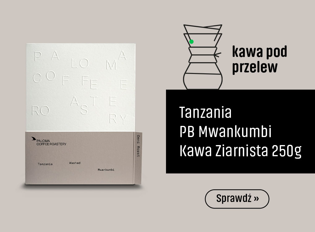 Kawa ziarnista Paloma Tanzania PB Mwankumbi 250g