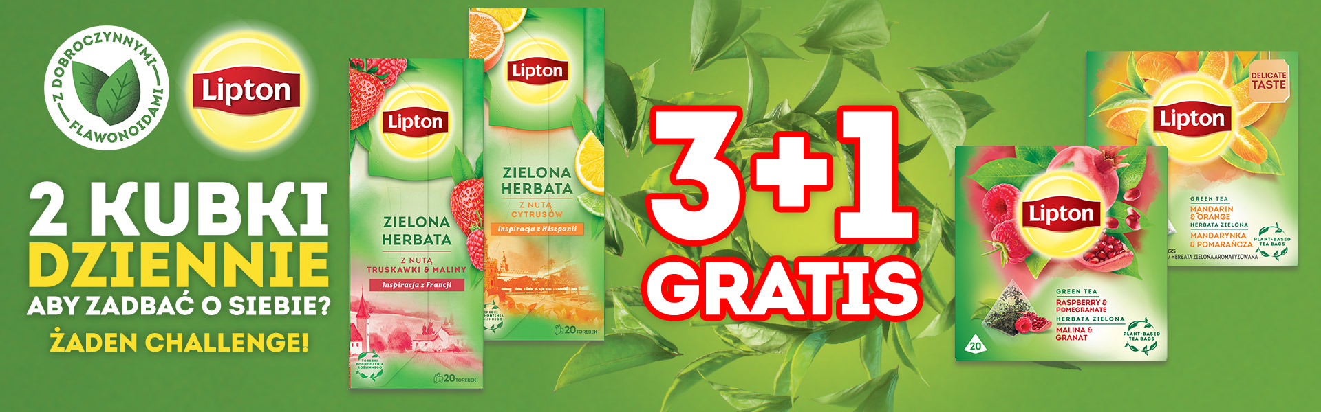 Lipton - najlepsze zestawy herbat