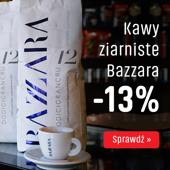 Kawy ziarniste Bazzara z rabatem -13%