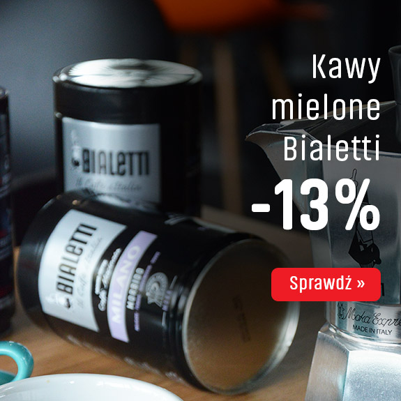 Kawy mielone Bialetti z rabatem -13%