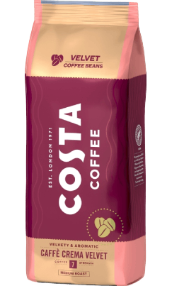 KAWA ZIARNISTA COSTA COFFEE CAFFE CREMA VELVET 1KG