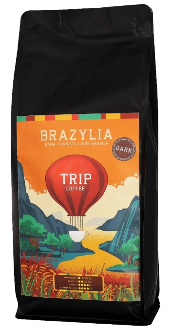 Kawa ziarnista Trip Coffee Brazylia DARK 1kg