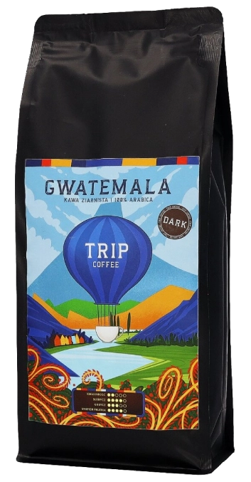 Kawa ziarnista Trip Coffee Gwatemala DARK 1kg