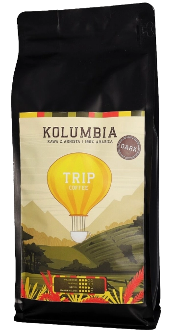 Kawa ziarnista Trip Coffee Kolumbia DARK 1kg