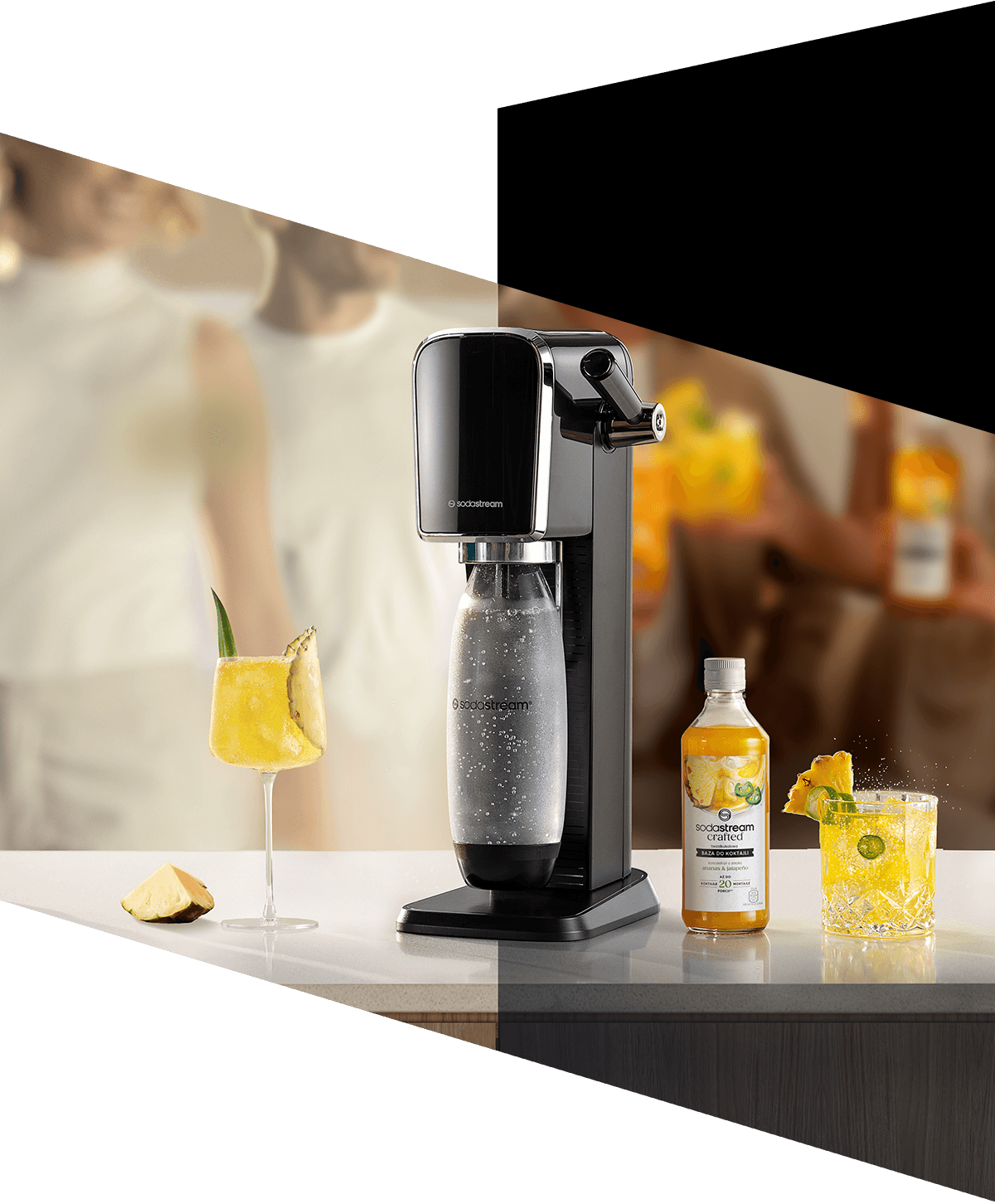 Sodastream Orzeźwiające w dzień i wyrafinowane nocą