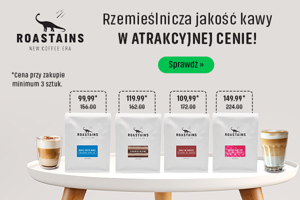 Wielopaki kaw Roastains w niskich cenach!
