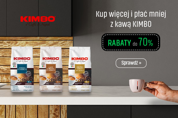 Kup więcej, zapłać mniej - Kawy KIMBO