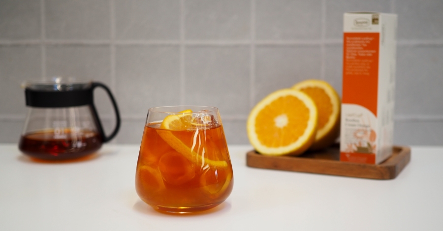 Przepis na herbatę Cream Orange Ice Tea