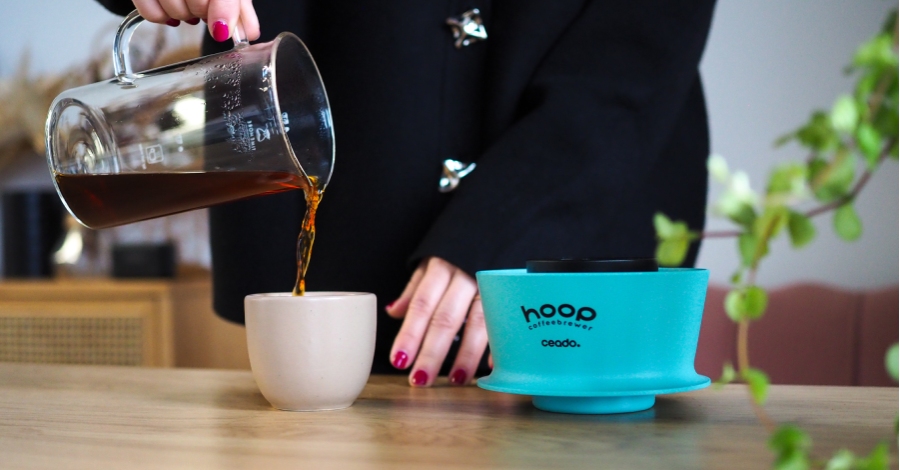 No to HOOP! Prosty sposób na doskonałą kawę z zaparzaczem Ceado Hoop Coffee Brewer