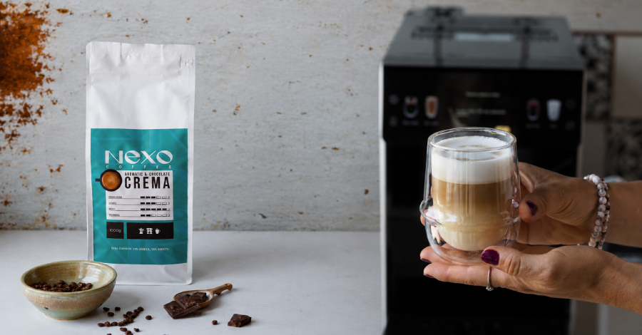 Jak zaparzyć kawę NEXO Coffee Crema w ekspresie automatycznym?