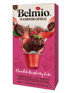 Kapsułki do Nespresso Belmio Chocolate Raspberry Cake 10 sztuk - opinie w konesso.pl