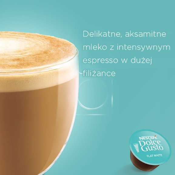 ZESTAW Kapsułki Nescafé Dolce Gusto Flat White 3x30 sztuk