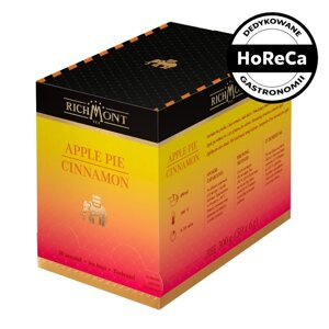 Herbatka owocowo-ziołowa Richmont Apple Pie Cinnamon 50x6g - opinie w konesso.pl