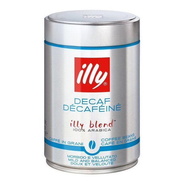 Kawa ziarnista illy Decaf - bezkofeinowa 250g