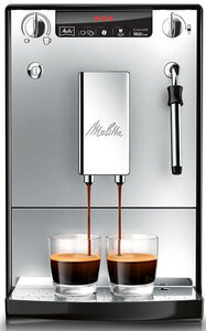 OUTLET - Ekspres do kawy Melitta E953-102 Solo & Milk - srebrno-czarny  - opinie w konesso.pl