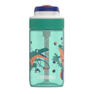 Butelka na wodę dla dzieci Kambukka Lagoon 400ml - Juggling Dino - opinie w konesso.pl