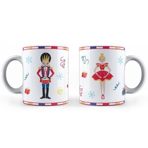 Zestaw 2 kubków Bialetti Nutcracker 300ml - NIEDOSTĘPNY - opinie w konesso.pl