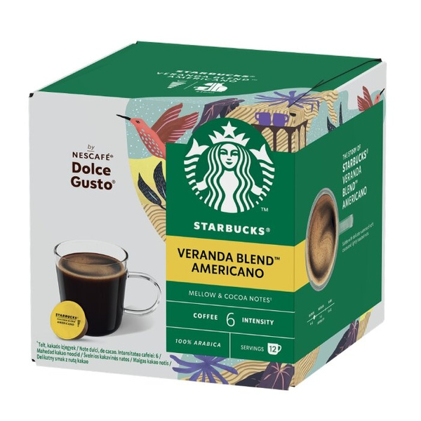 Kapsułki Nescafé Dolce Gusto STARBUCKS® Veranda Blend Grande 12 szt.