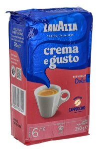 OUTLET - Kawa mielona Lavazza Crema e Gusto Dolce/Delicato 250g - opinie w konesso.pl