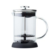 Ręczny spieniacz do mleka Bialetti Cappuccinatore Vetro 6tz - 330ml - opinie w konesso.pl