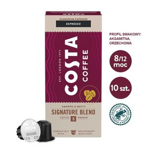 Kawa w kapsułkach Costa Coffee Espresso Signature Blend kompatybilne z ekspresami Nespresso®* - 10 szt. - NIEDOSTĘPNY - opinie w konesso.pl