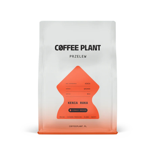 Kawa ziarnista COFFEE PLANT Kenia Ruka Filtr 250g - opinie w konesso.pl