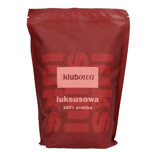 Kawa ziarnista KAWA KLUBOWA Luksusowa 1kg - opinie w konesso.pl