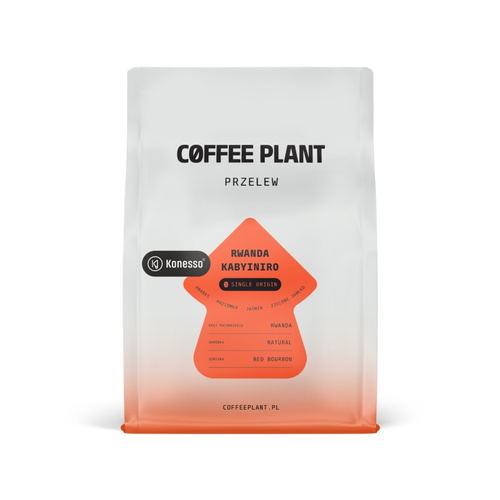 Kawa ziarnista COFFEE PLANT Rwanda Kabyniro 250g - opinie w konesso.pl