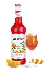 OUTLET - Syrop ORANGE SPRITZ MONIN 0,7 L - pomarańczowy szprycer - opinie w konesso.pl