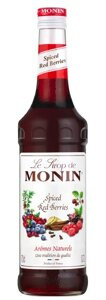 OUTLET - Syrop MONIN SPICED RED BERRIES 0,7l - opinie w konesso.pl