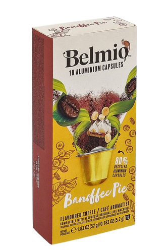 Kapsułki do Nespresso Belmio Banoffee Pie 10 sztuk - NIEDOSTĘPNY - opinie w konesso.pl