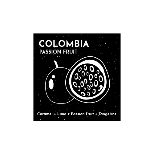 Kawa ziarnista Paloma Colombia Passion Fruit 200g - opinie w konesso.pl