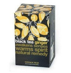 Czarna herbata Vintage Teas Black Tea Ginger - 30x1,5g - opinie w konesso.pl