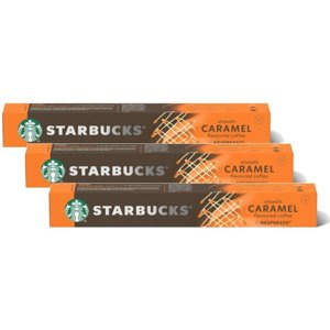 ZESTAW - kapsułki STARBUCKS® Nespresso Smooth Caramel 3x10 szt.