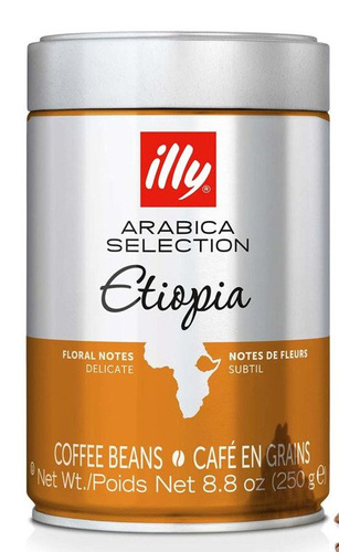 OUTLET - Kawa ziarnista illy Arabica Selection Ethiopia 250g - opinie w konesso.pl