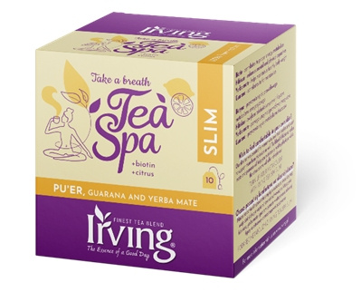 Herbata czerwona Irving Tea Spa SLIM 10x1,5g - opinie w konesso.pl