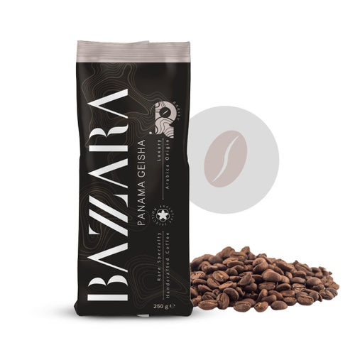 Kawa ziarnista Bazzara Rarity Luxury Origin Panama Geisha 250g - opinie w konesso.pl