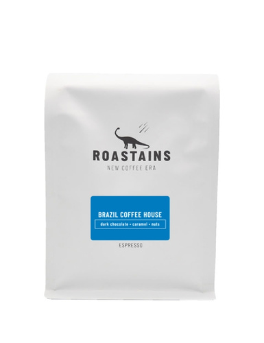 Kawa ziarnista Roastains Brazylia Coffee House ESPRESSO 250g - opinie w konesso.pl