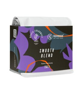 Kawa ziarnista Bracia Ziółkowscy x Konesso Smooth Blend 250g - opinie w konesso.pl